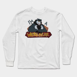 I'm a werebear, black Long Sleeve T-Shirt